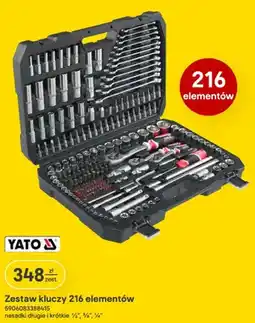 Castorama Zestaw kluczy YATO 216 elementów oferta