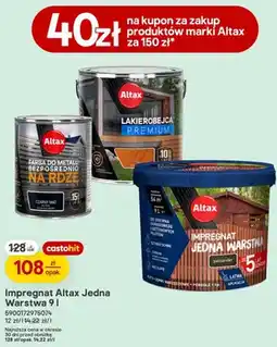 Castorama Impregnat Altax Jedna Warstwa oferta