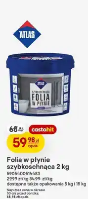 Castorama Folia w płynie szybkoschnąca Atlas oferta