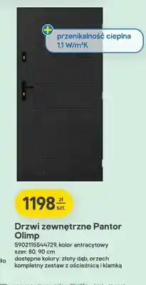 Castorama Drzwi zewnętrzne Pantor Olimp oferta
