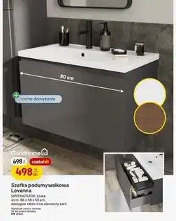 Castorama Szafka podumywalkowa GoodHome Levanna oferta