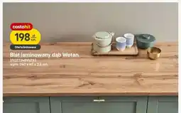 Castorama Blat laminowany dąb Wotan 240x62x2,8 cm oferta