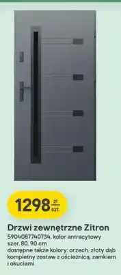 Castorama Drzwi zewnętrzne Zitron oferta