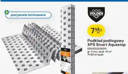 Castorama Podkład podłogowy Volden XPS Smart Aquastop oferta