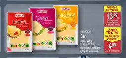 ALDI Ser Edamer w plastrach Milsani oferta