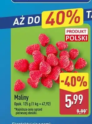 ALDI Maliny oferta
