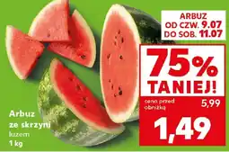Kaufland Arbuz ze skrzyni luzem oferta
