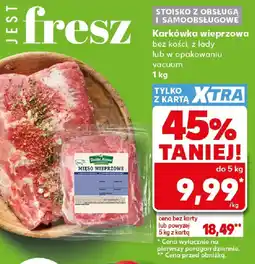 Kaufland Karkówka wieprzowa bez kości oferta