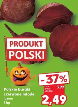 Kaufland Polskie buraki czerwone młode oferta