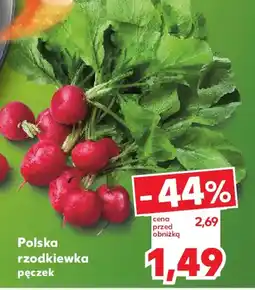 Kaufland Polska rzodkiewka pęczek oferta