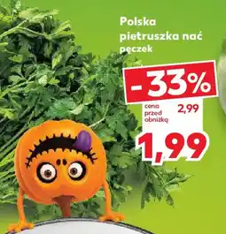 Kaufland Polska pietruszka nać pęczek oferta