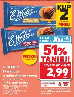 Kaufland E. Wedel Biszkopty z galaretką owocową oferta