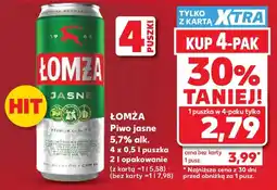 Kaufland Łomża Piwo jasne oferta