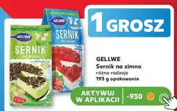 Kaufland GELLWE Sernik na zimno oferta