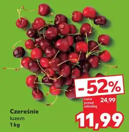 Kaufland Czereśnie luzem oferta