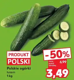 Kaufland Polskie ogórki oferta