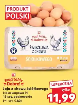 Kaufland Jaja z chowu ściółkowego oferta