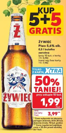 Kaufland Piwo ŻYWIEC oferta