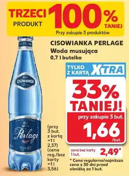 Kaufland Woda musująca Perlage oferta