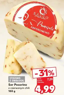 Kaufland Ser Pecorino z czerwonym chili oferta