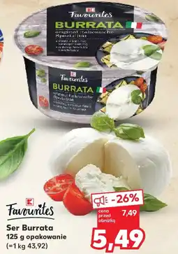 Kaufland Favourites Ser Burrata oferta