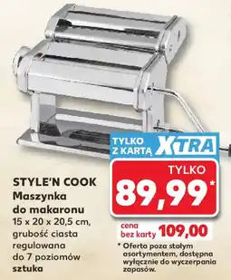 Kaufland Maszynka do makaronu STYLE'N COOK oferta
