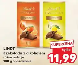 Kaufland LINDT Czekolada z alkoholem oferta