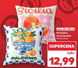 Kaufland Poszewka na poduszkę oferta