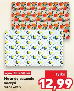 Kaufland Mata do suszenia naczyń oferta