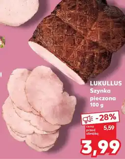 Kaufland Lukullus Szynka pieczona oferta