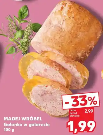 Kaufland MADEJ WRÓBEL Golonko w galarecie oferta