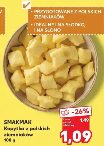 Kaufland SMAKMAK Kopytka z polskich ziemniaków oferta
