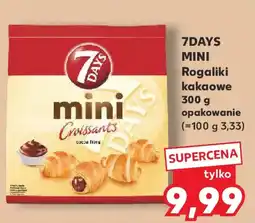 Kaufland 7DAYS MINI Rogaliki kakaowe oferta