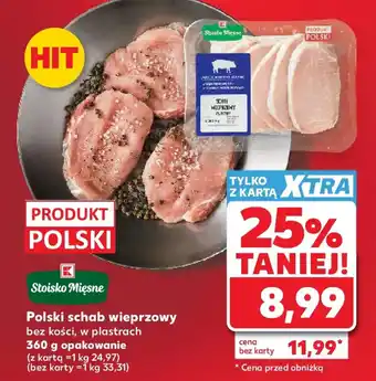 Kaufland Polski schab wieprzowy oferta