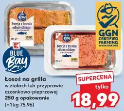 Kaufland Łosoś na grilla w ziołach lub przyprawie czosnkowo-pieprzowej oferta