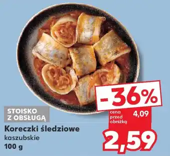 Kaufland Koreczki śledziowe kaszubskie oferta