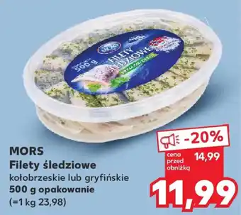 Kaufland MORS Filety śledziowe oferta