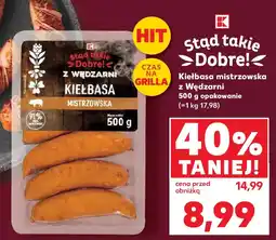 Kaufland Kiełbasa Mistrzowska z Wędzarni oferta