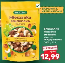 Kaufland BAKALLAND Mieszanka studencka klasyczna oferta
