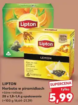 Kaufland Herbata w piramidkach oferta