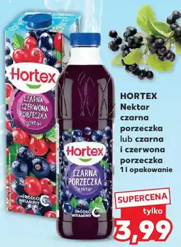 Kaufland Hortex Nektar czarna porzeczka lub czarna i czerwona porzeczka oferta