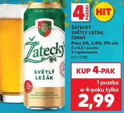 Kaufland Zatecký Světlý Ležák oferta