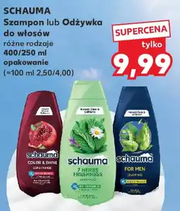 Kaufland Szampon lub Odżywka do włosów Schauma oferta