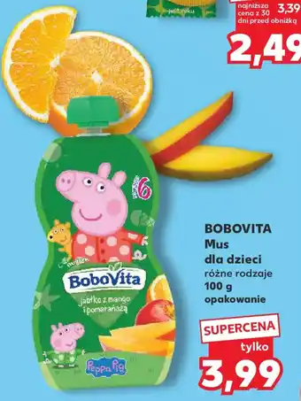 Kaufland BOBOVITA Mus dla dzieci oferta