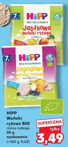 Kaufland HIPP Wafelki ryżowe BIO oferta