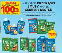 Kaufland Przekąski i musy marek: Gerber i Nestlé oferta