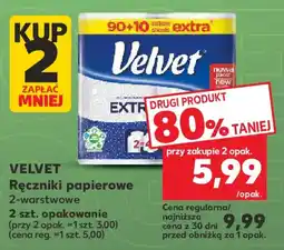 Kaufland Ręczniki papierowe Velvet oferta