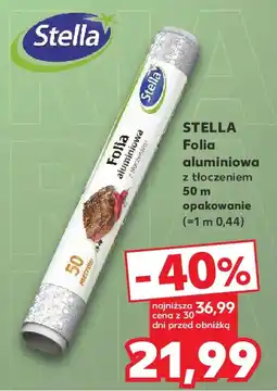 Kaufland Folia aluminiowa z tłoczeniem oferta