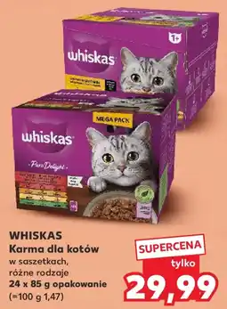 Kaufland WHISKAS Karma dla kotów oferta