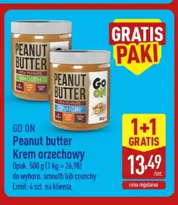 ALDI Krem orzechowy Go On Smooth oferta
